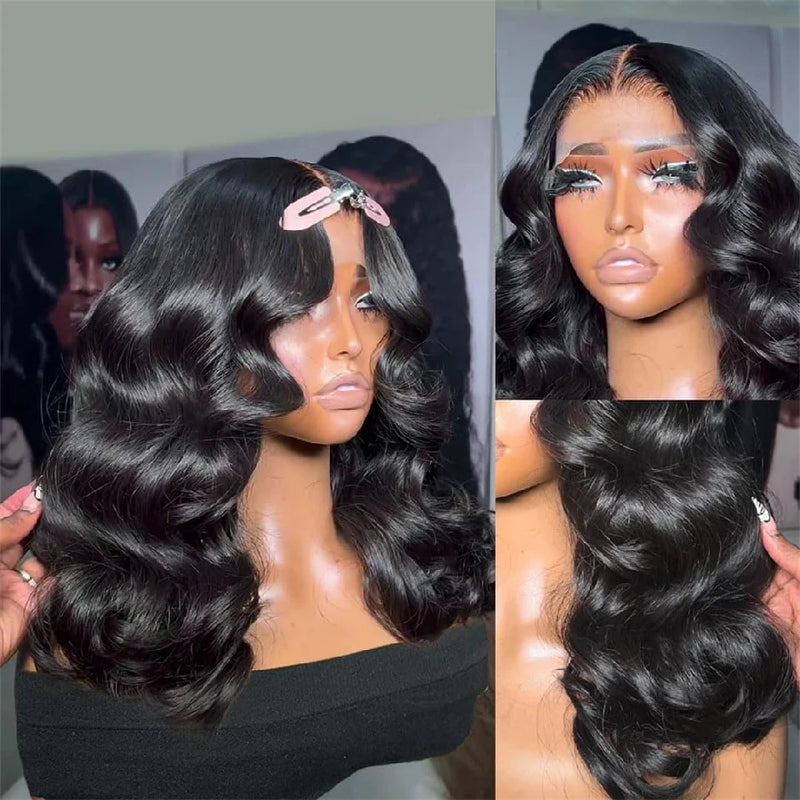 Short Bob Body Wave Human Hair Wigs