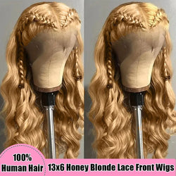 Blonde 13x6 HD Transparent Lace Front Wigs
